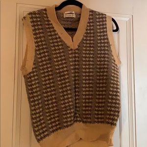 VINTAGE Christian Dior sweater v neck vest